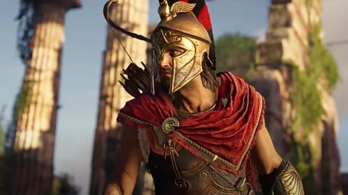 The introduction of Alexios in Assassin