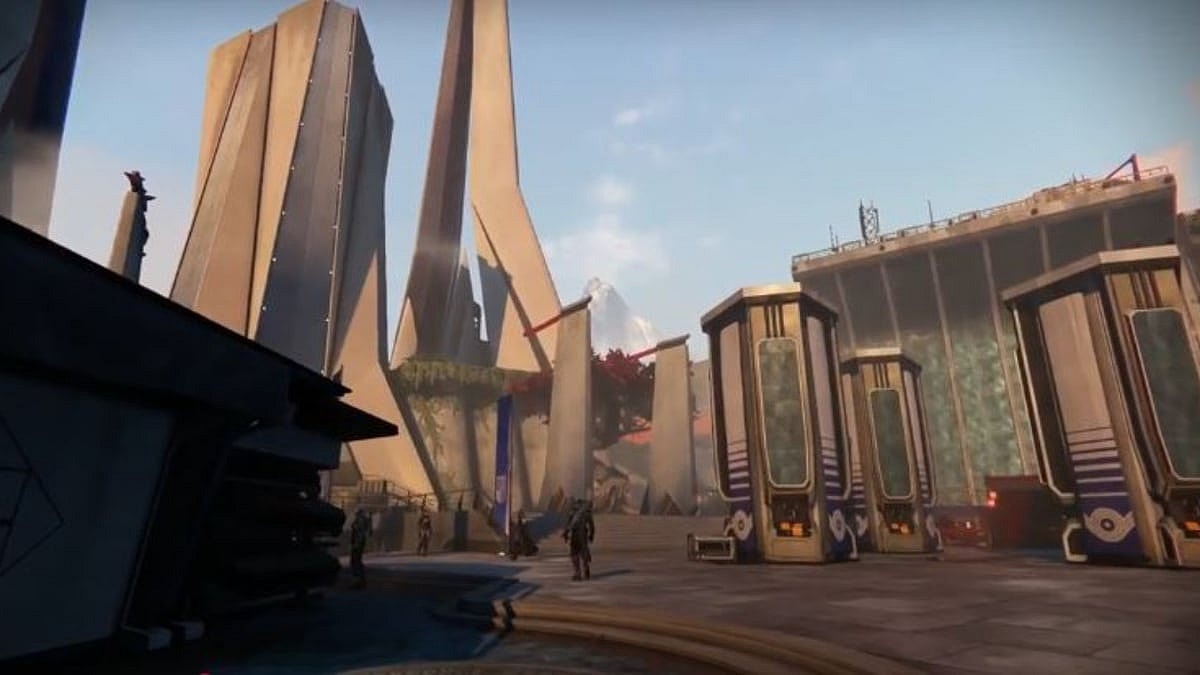 A section of The Tower in the introduction video of estiny 2014, Bungie, Activision, Screenshot via IGN Youtube