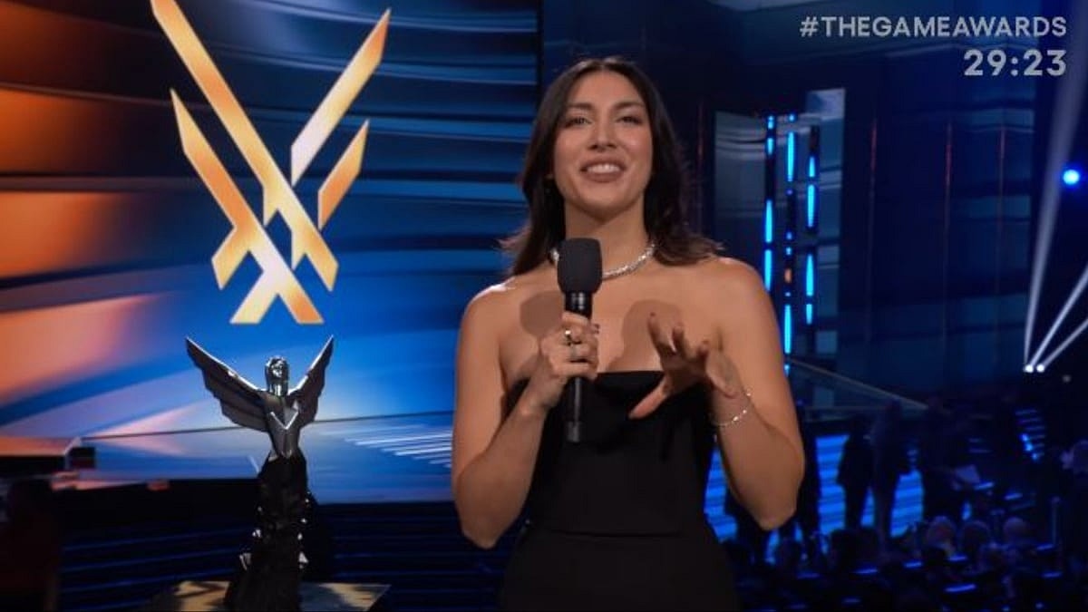 Sydnee Goodman in the opening act of the Gameawards 2024