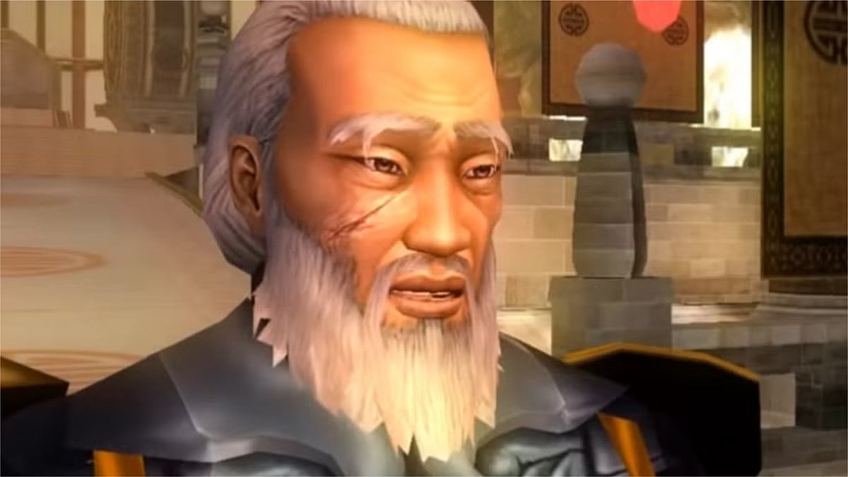 Master Li in the introductory video of Jade Empire (2005), Bioware, Screenshot via Joe Astro Youtube