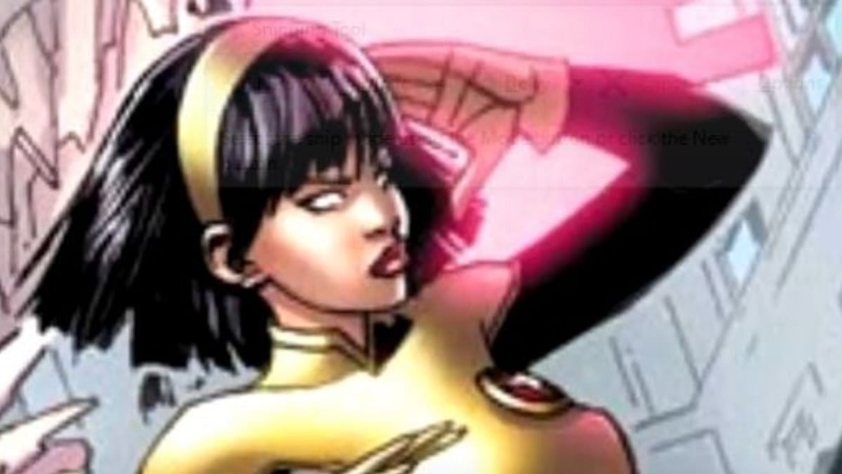 Karma connecting telepathically with a subject/ Via Comic Book University