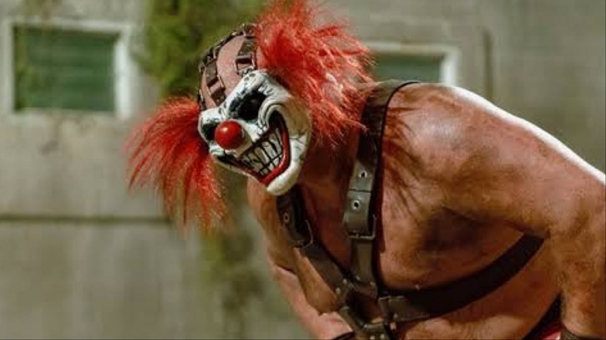 Sweet Tooth (Samoa Joe) catching his breath in Twisted Metal Season 1 Eposode 7 in 2023 by Sony Pictures