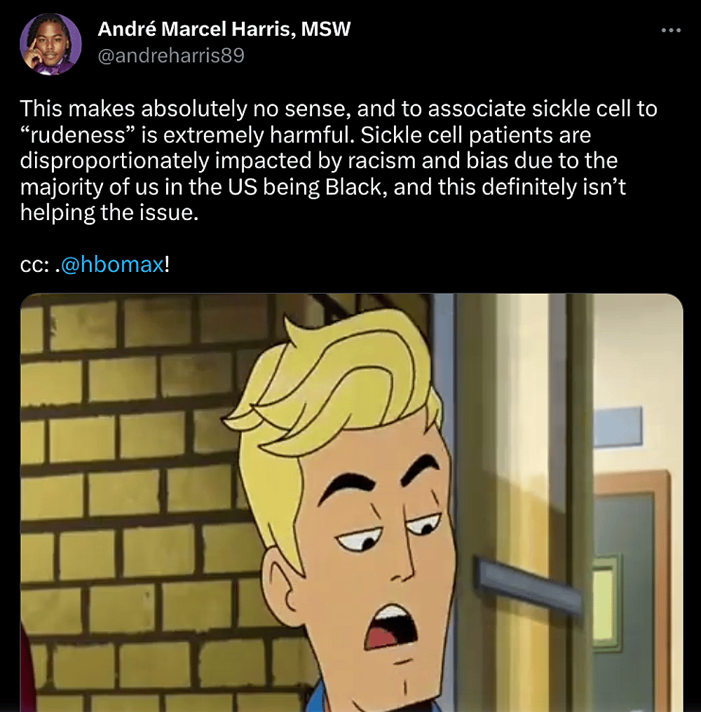 Screenshot - Velma reaction tweet