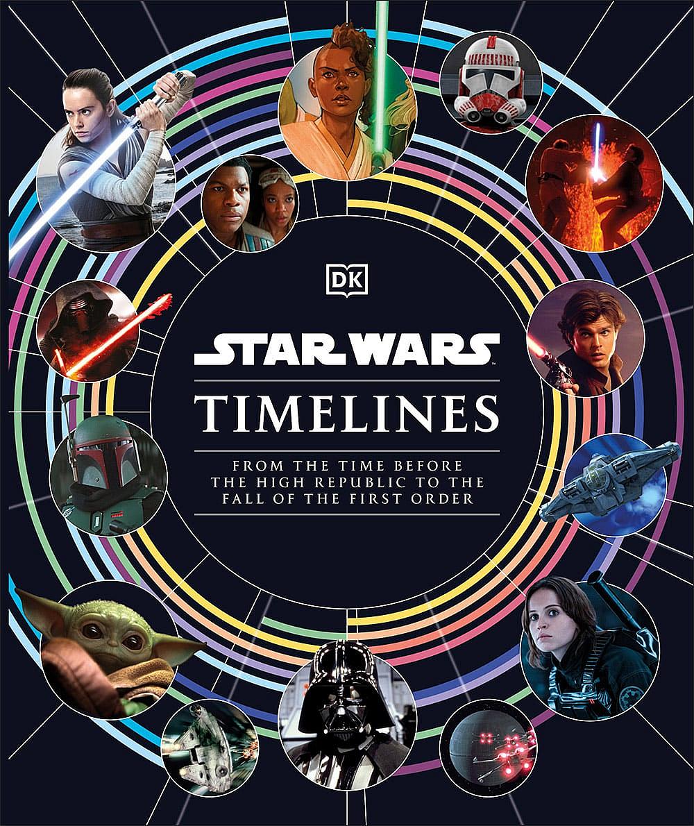 The front cover of 'Star Wars: Timelines,' Disney