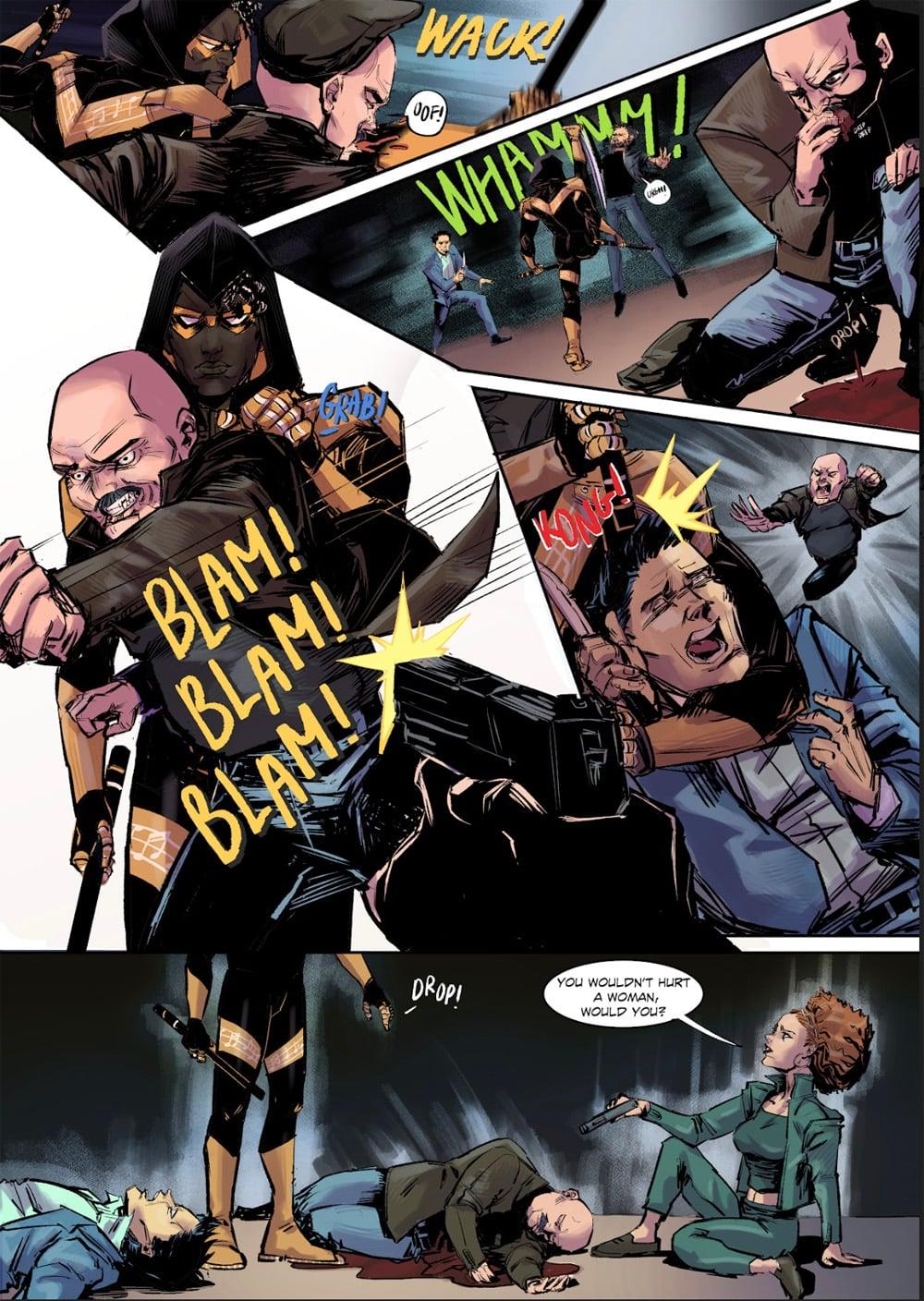 Page 3 of 'Dizchord' #1 by C. S. Johnson.