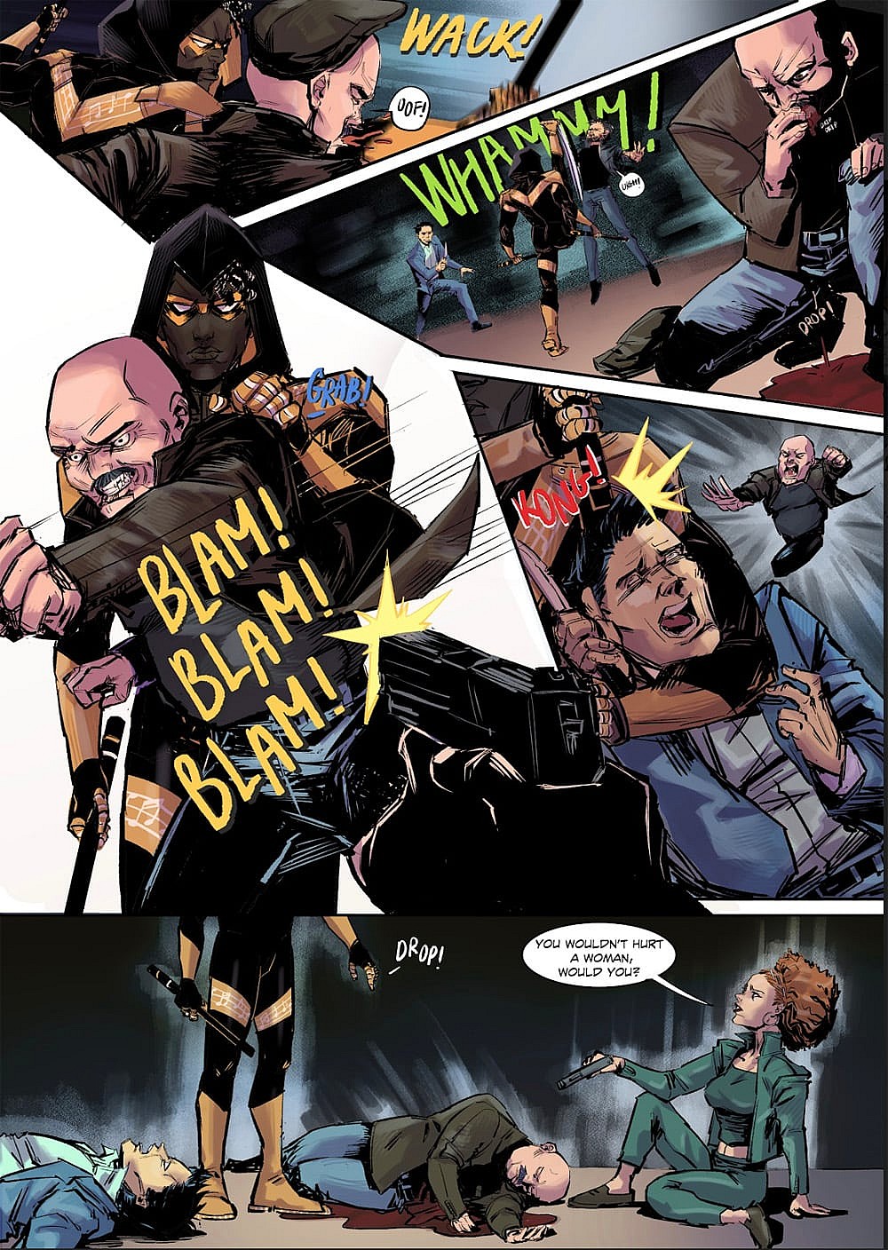 Page 3 of 'Dizchord' #1 by C. S. Johnson.