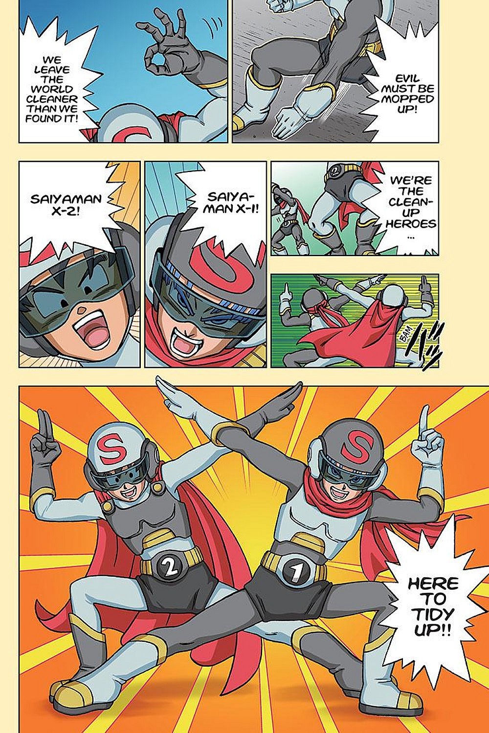 Saiyaman X-1 and Saiyaman X-2