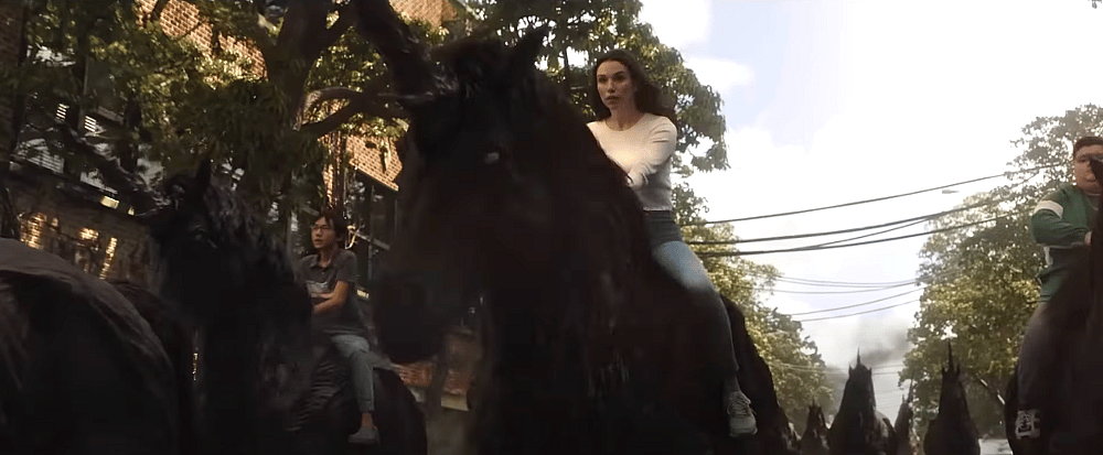 Screenshot Mary rides a unicorn