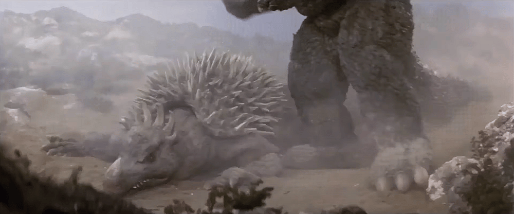 Anguirus vs Mechagodzilla
