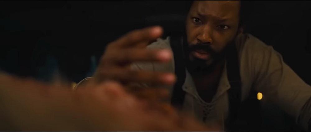 Screenshot - Corey Hawkins examines cadaver