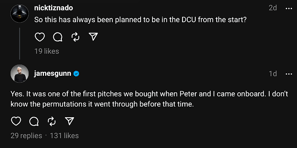 James Gunn confirms Arkham was always for the DCU via Threads