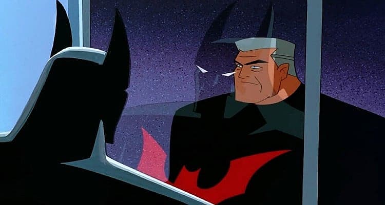 Old Bruce and suit_Batman Beyond