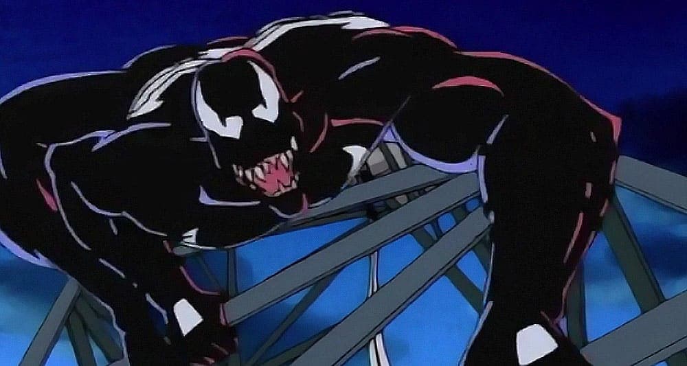 Venom makes his terrifying debut in Spider-Man: The Animated Series (1994), Marvel Entertainment