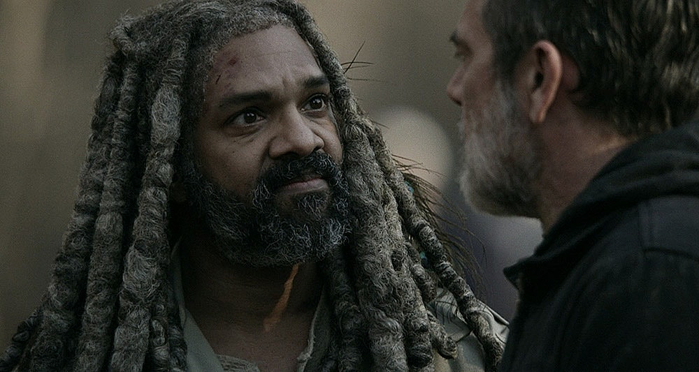Ezekiel confronts Negan in 'The Walking Dead,' AMC+