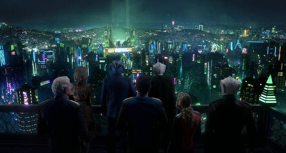 Union delegates visit the Krill home world in The Orville: New Horizons
