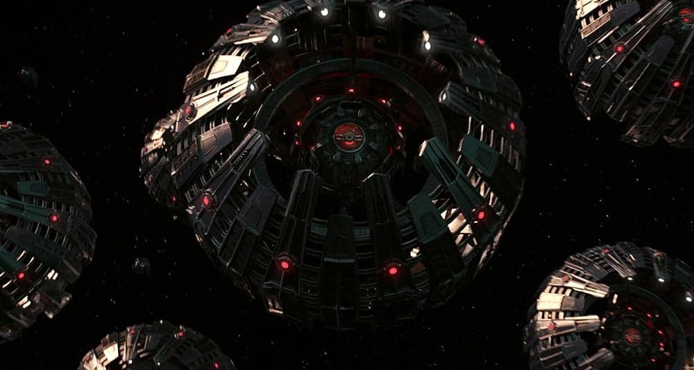 Kaylon ships in The Orville: New Horizons