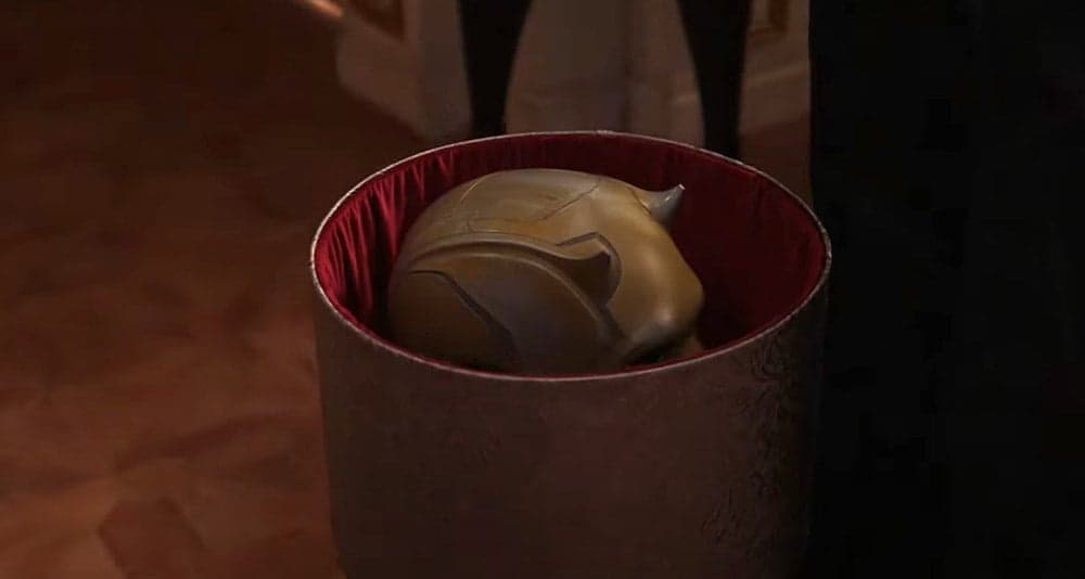 Daredevil's new helmet in She-Hulk: Attorney at Law, Disney+
