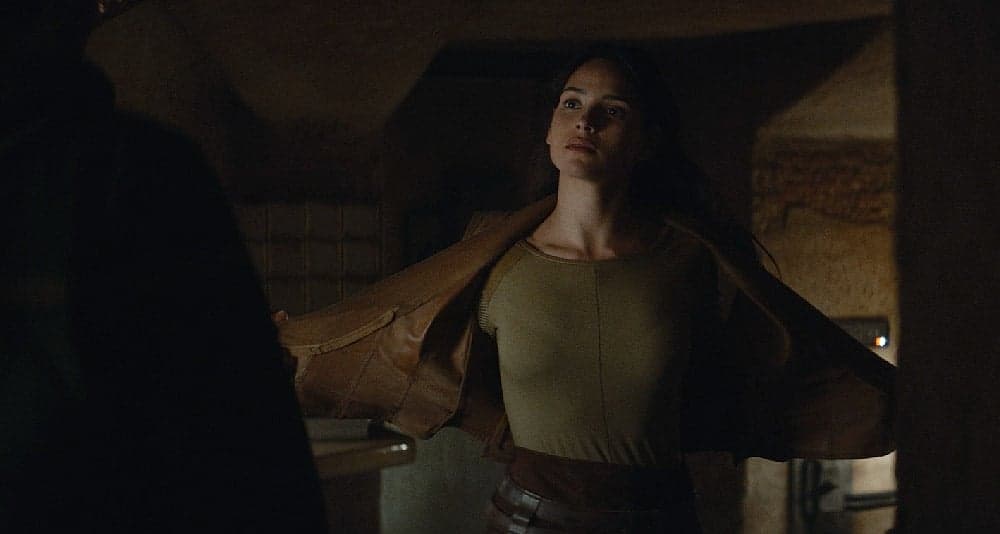 Bix seduces her boyfriend in Star Wars: Andor, Disney+
