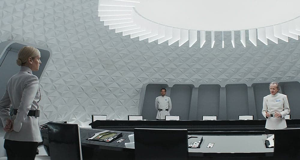Dedra Meero confronts her peers in Star Wars: Andor, Disney+