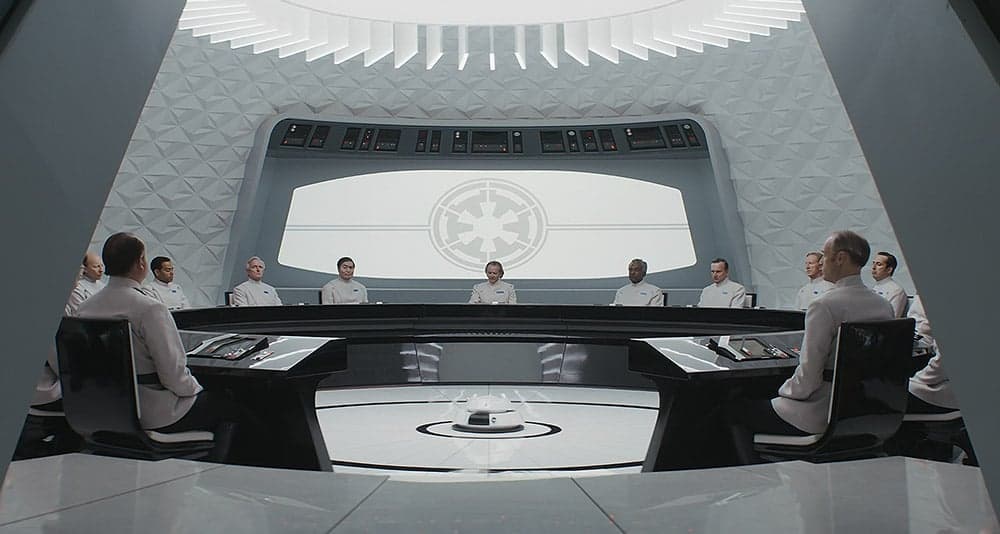 The Imperial Security Bureau in Star Wars: Andor, Disney+