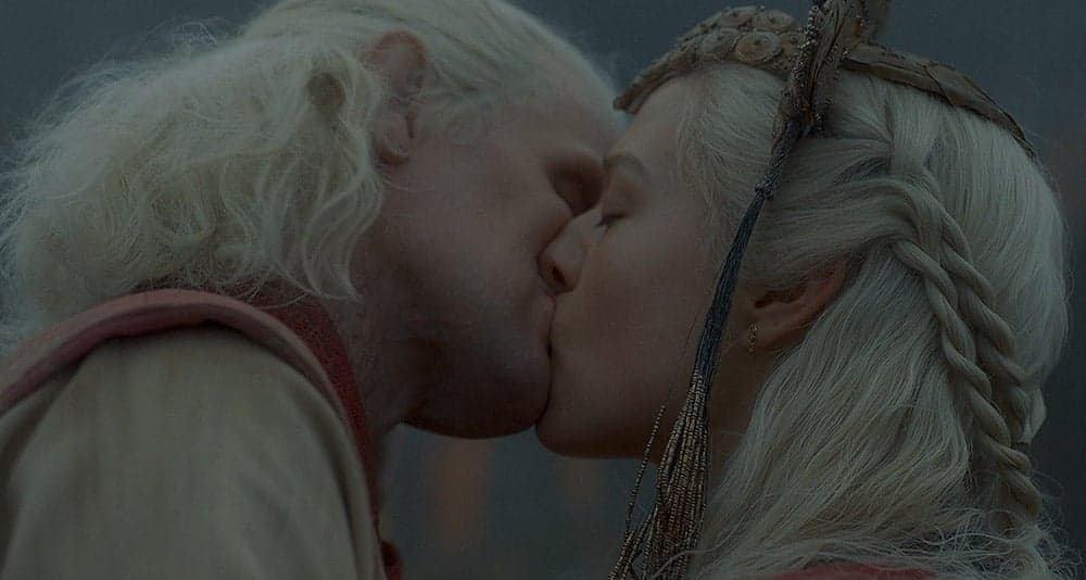 Rhaenyra and Daemon wed in 'House of the Dragon' (2022), HBO