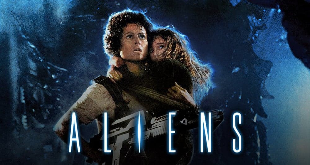 The poster for Aliens, 20th Century Fox