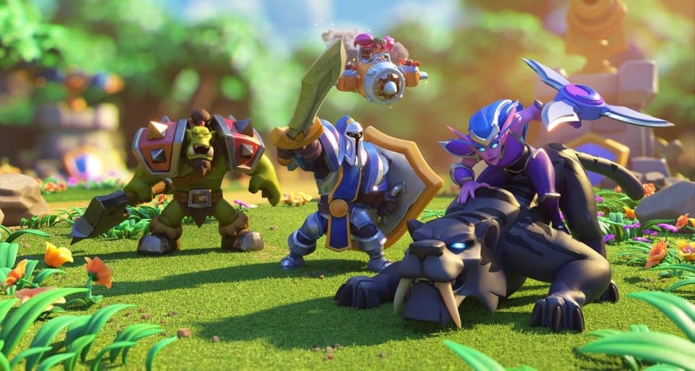 Classic Warcraft characters in Wacraft Arclight Rumble