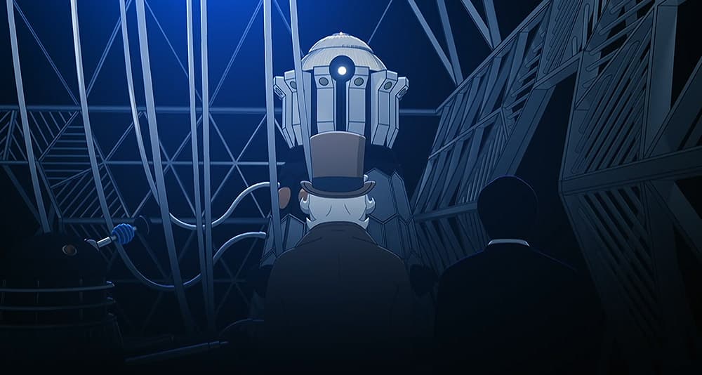 The Doctor meets the Dalek Emperor in 'The Evil of the Daleks' (1967)