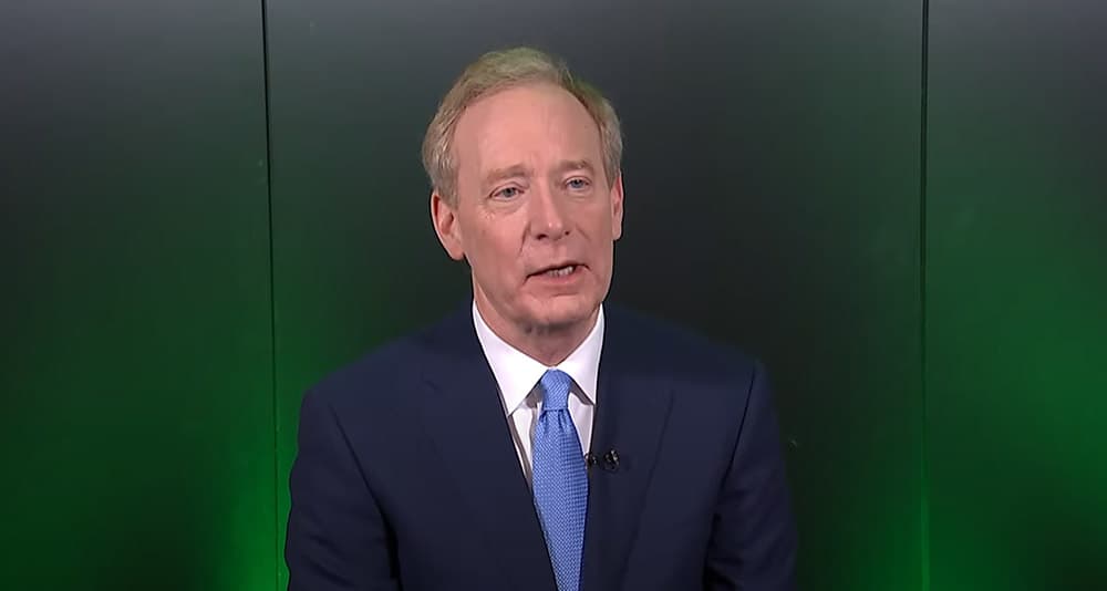 Microsoft President Brad Smith discusses agreements with Nvidia and Nintendo on CNBC International's YouTube page