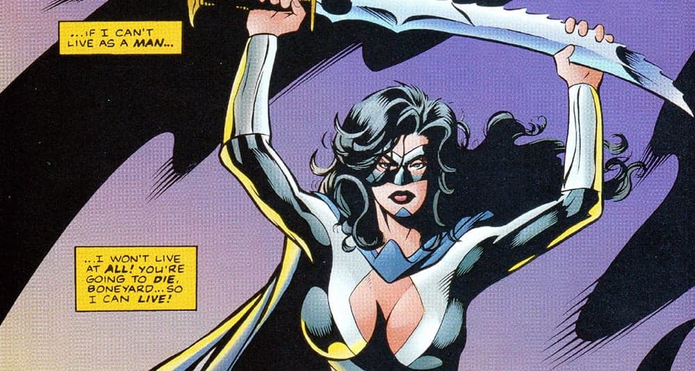 Lukasz defies Boneyard in 'Mantra, Issue #12,' from Malibu Comics