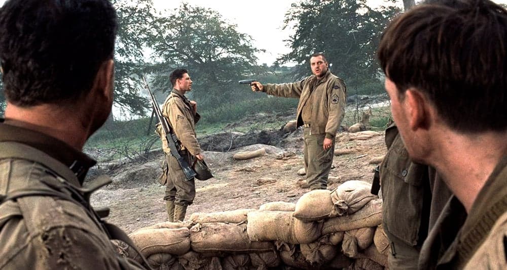 Tom Sizemore in 'Saving Private Ryan' (1998), Dreamworks Pictures