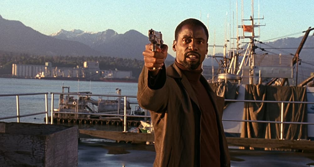 Isaiah Washington as the villainous Mac in 'Romeo Must Die' (2000), Warner Bros.
