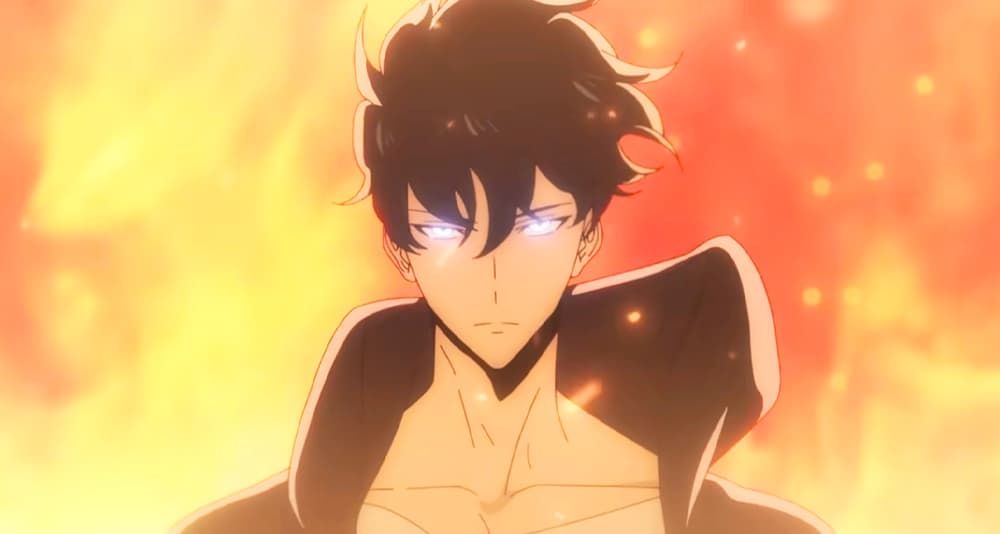 Resurrected Sung Jin-woo in Solo Leveling Trailer (2024) Aniplex via Youtube