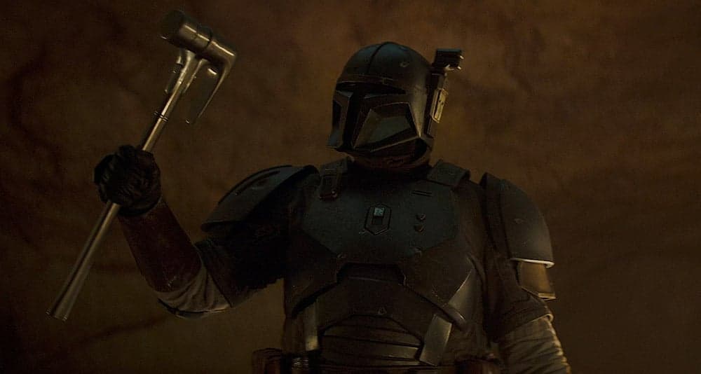 Paz Vizsla rallies the Mandalorians in 'The Mandalorian' (2023), Disney+ 