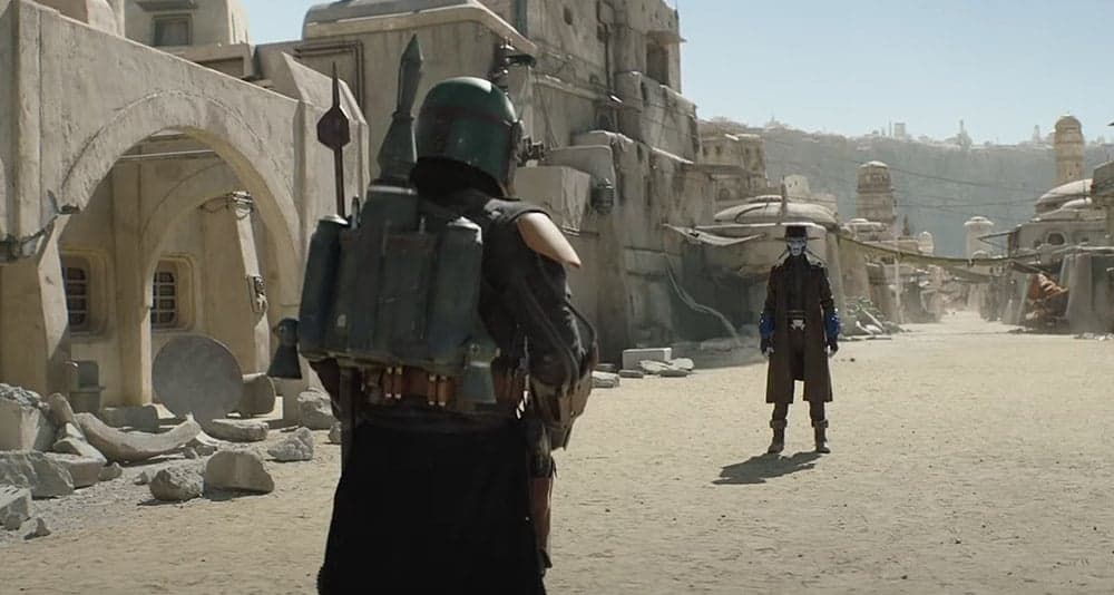 Boba Fett faces Cad Bane in 'The Book of Boba Fett' (2021), Disney+