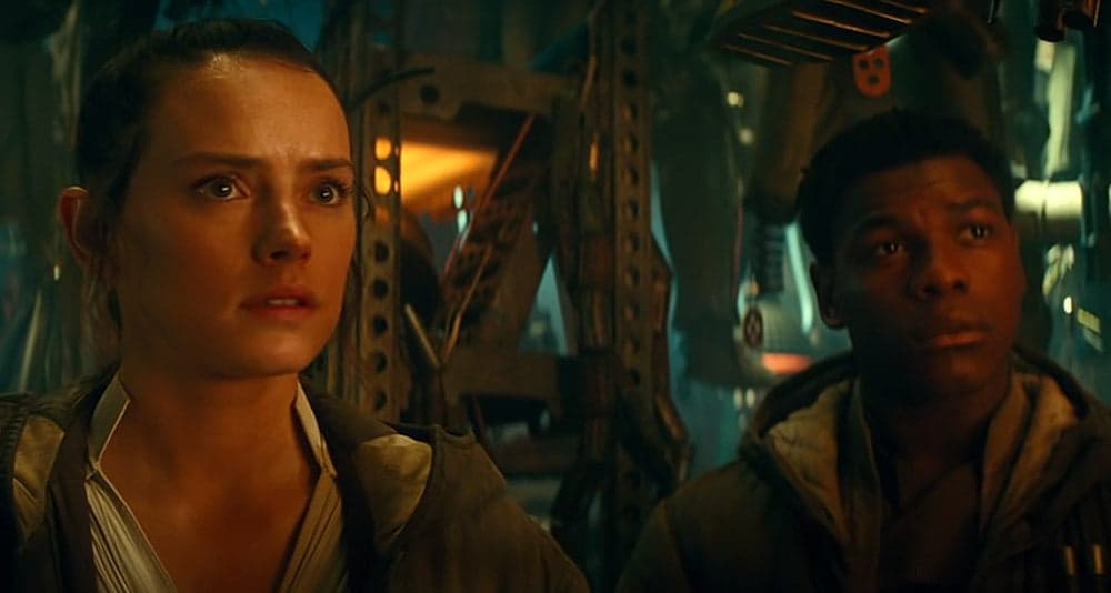 Rey and Finn from 'Star Wars: The Rise of Skywalker (2019), Disney+