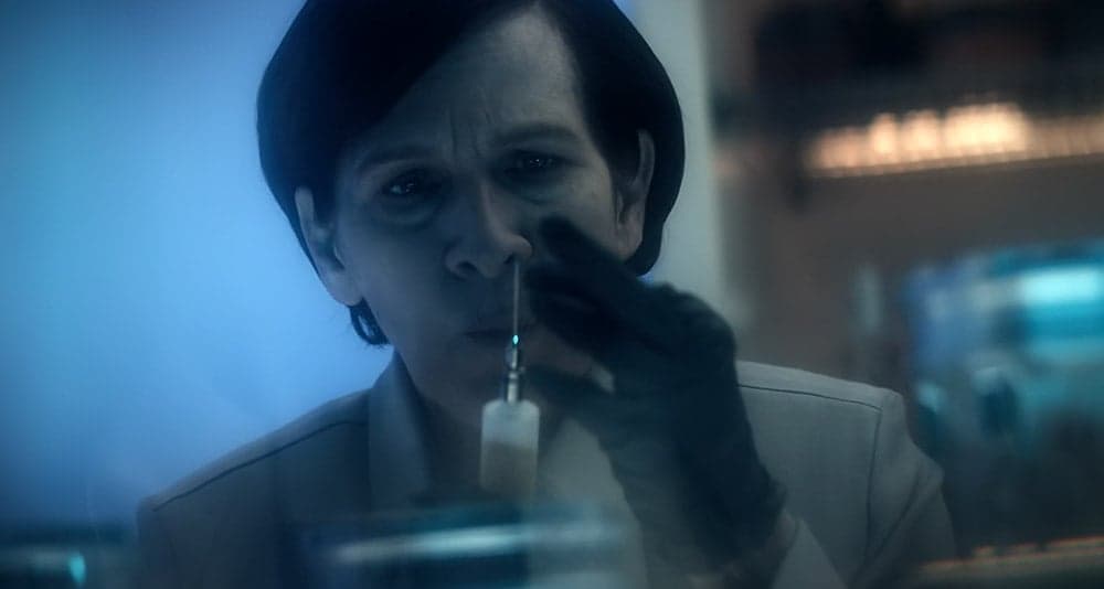 A Starfleet researcher tortures Changeling prisoners to develop a weapon in 'Star Trek: Picard' season 3 (2023), Paramount+