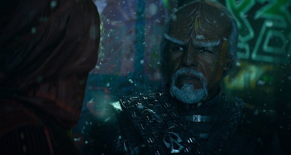 Worf and Raffi undercover in 'Star Trek: Picard' season 3 (2023), Paramount+