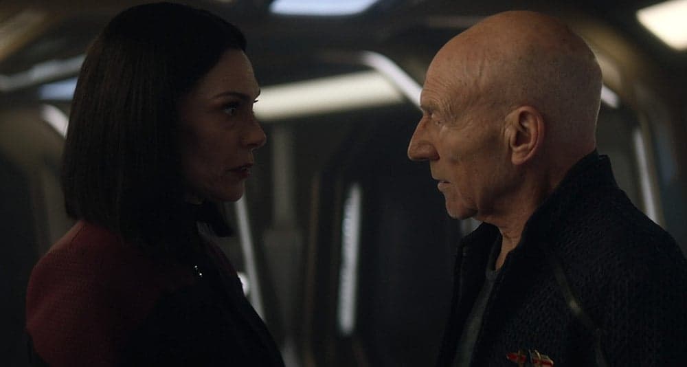 Ro Laren confronts Jean-Luc Picard after years of animosity in 'Star Trek: Picard' season 3 (2023), Paramount+
