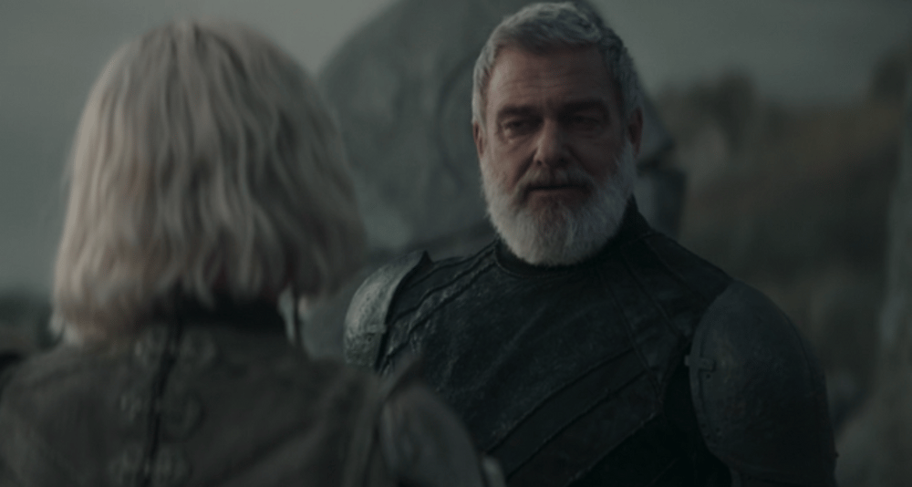 Ray Stevenson as Baylan Skoll and Ivanna Sakhno as Shin Hati in Star Wars: Ahsoka (2023), Lucasfilm