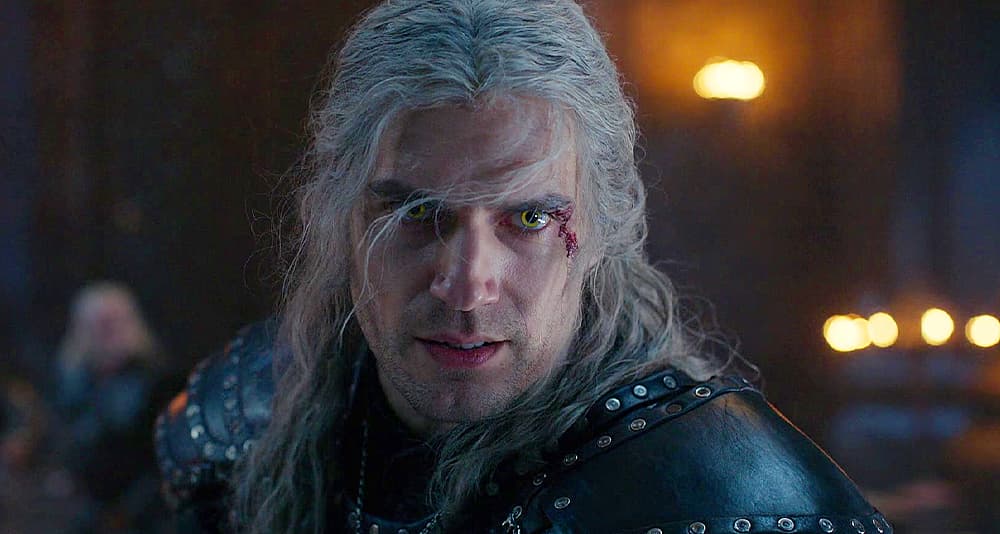 Geralt (Henry Cavill) reaches out to possessed Ciri (Freya Allan) in The Witcher Season 2 Episode 8