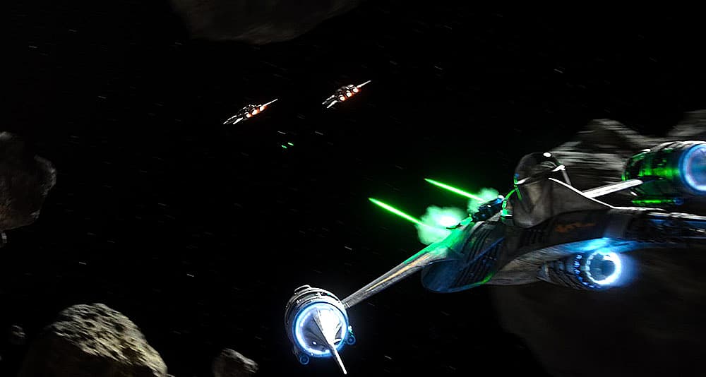 Din Djarin battles space pirates in 'The Mandalorian' (2023), Disney+