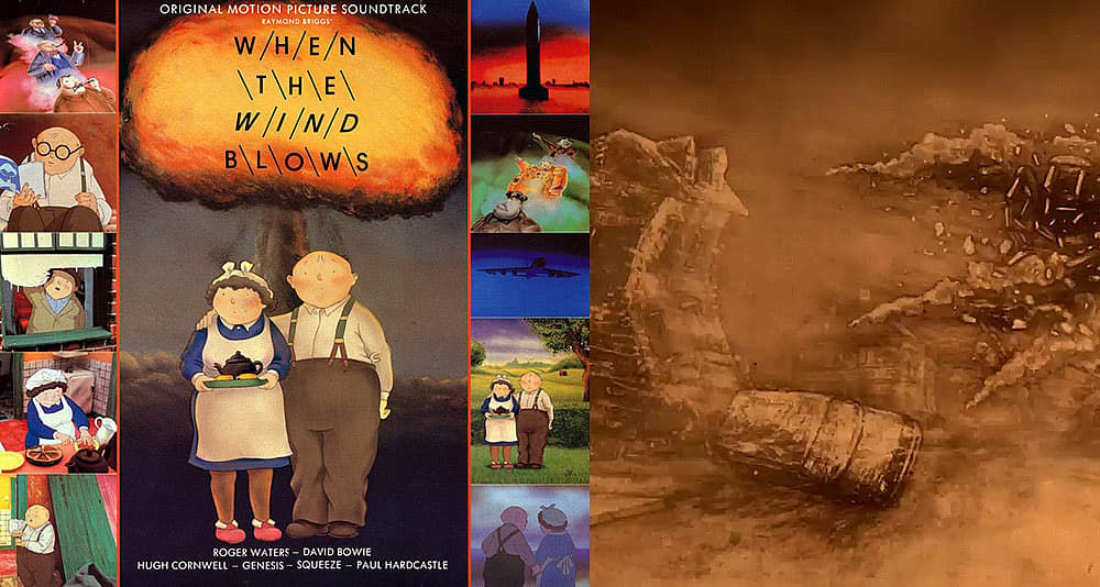 When The Wind Blows soundtrack and nuclear devastation scene from 1986 film, Kings Road