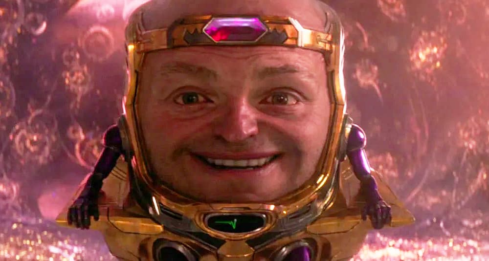 M.O.D.O.K. (Corey Stoll) attempts to kill Cassie Lang in Ant-Man and the Wasp: Quantumania (2023)