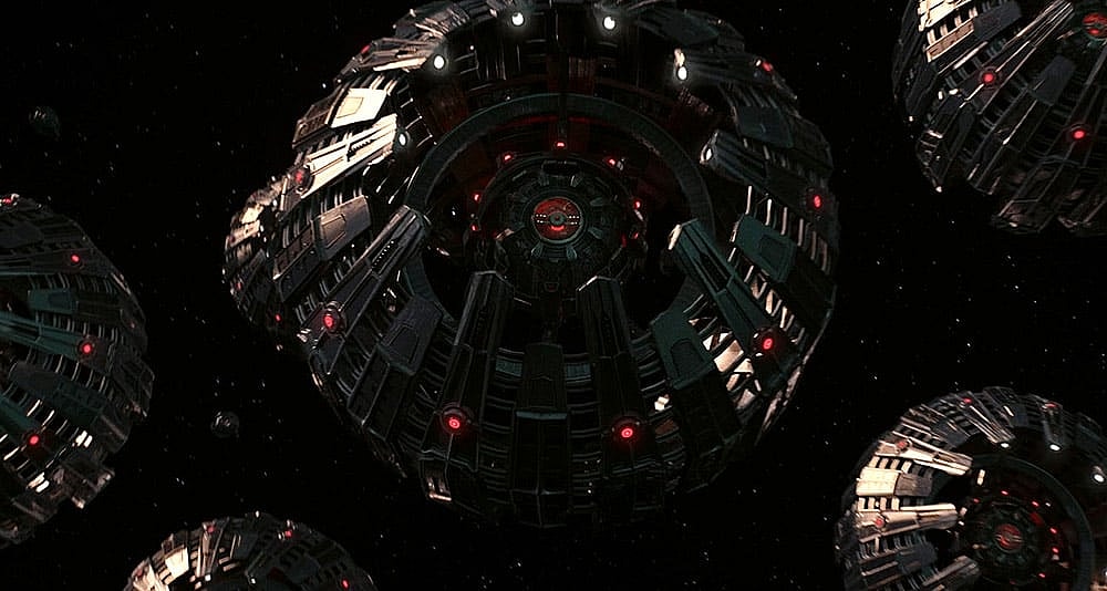 Kaylon ships in The Orville: New Horizons