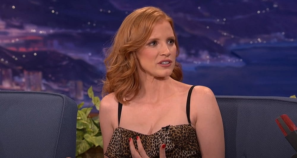 Jessica Chastain on Conan O'Brien