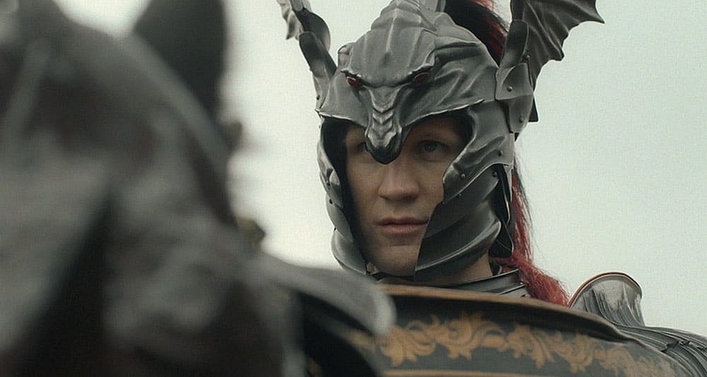 Daemon Targaryen at a tournament in House of the Dragon
