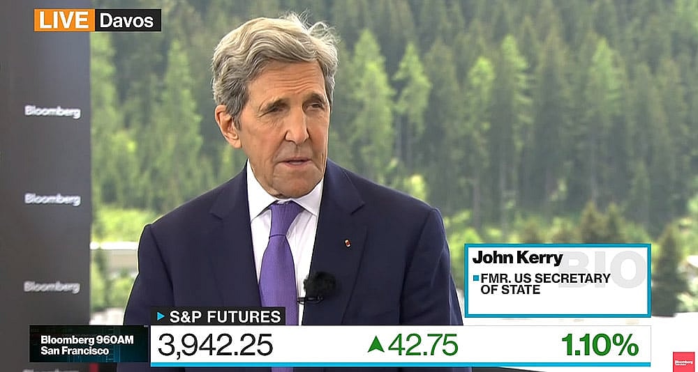 John Kerry at Davos