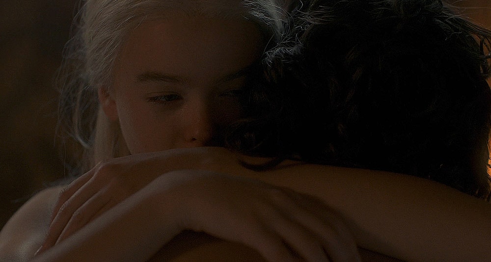 Rhaenyra and Ser Criston Cole in House of the Dragon, HBO