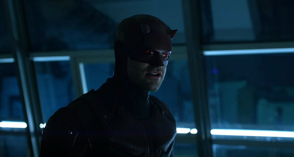 Daredevil in season two of the original Netflix show